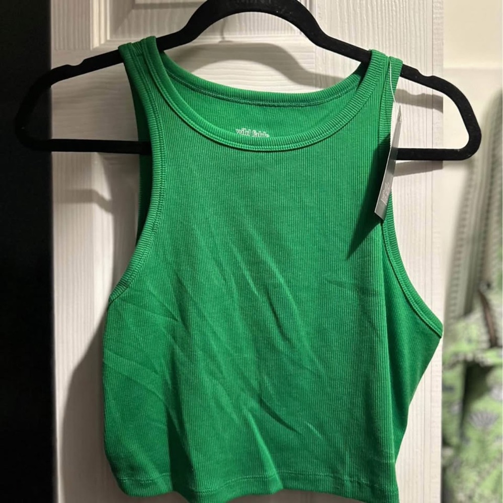 Green Women's Tank Top